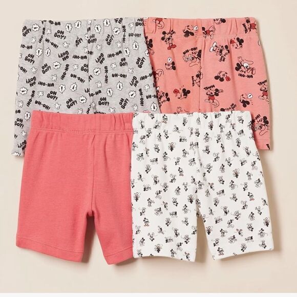 Amazon Essentials Disney Unisex Baby Shorts Multi 9 Month NWT - Picture 3 of 9
